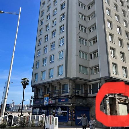 Primera Linea De Playa De Riazor ア・コルーニャ エクステリア 写真